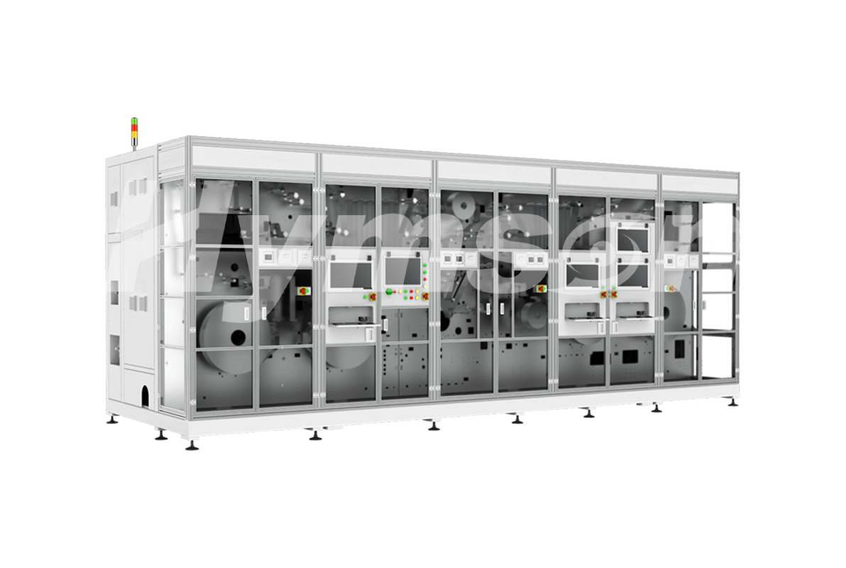 海目星圓柱切卷一體機，鋰電池極片加工的 “效率 + 精度” 雙擔(dān)當