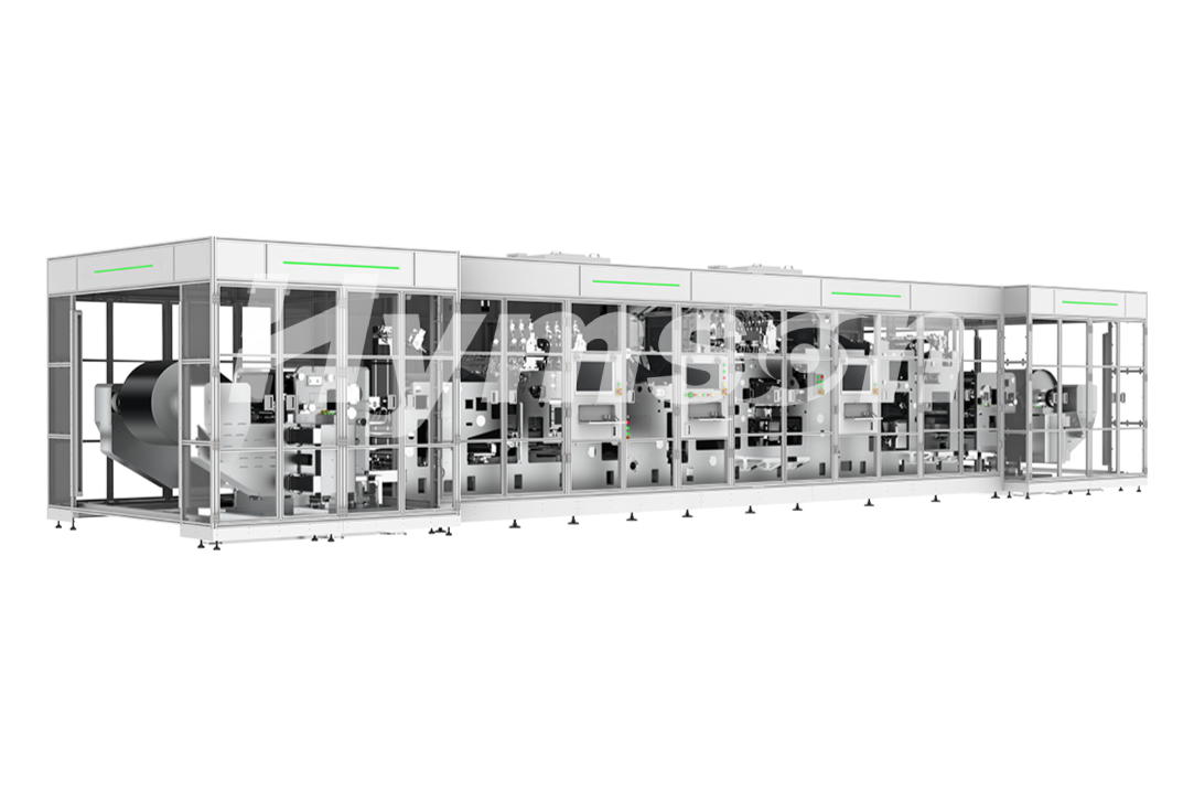海目星寬幅激光清洗機，鋰電池負極片Tab焊接區高精度清洗